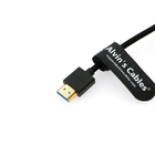 8K 2.1 HDMI High Speed Braided Coiled Cable Straight To Right Angle For Atomos Ninja V Portkeys BM5 Monitor