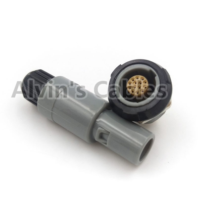 Medical Plastic Electrical Connectors High Durability Compatible With LEMO Connector