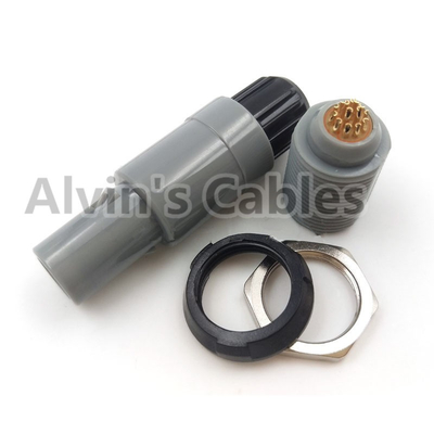 Medical Plastic Electrical Connectors High Durability Compatible With LEMO Connector