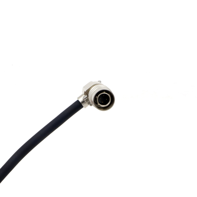 Alvin’s Cables Rotatable Right Angle Hirose 4 Pin Male to D-tap Power Cable for Sound Devices 688 644 633 MixPre-10 ii,