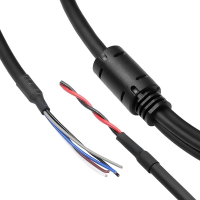 Alvin's Cables M12 12 Pin Power Functional Ethernet Cable for DJI Livox HAP(TX) Mid-70 Mid-360 LiDAR Sensor, M12 Aviation 12 Pin Female to RJ45 1 to 3 Breakout Cable 19.7ft/6m