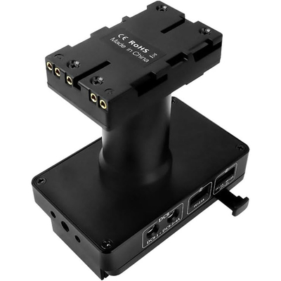 Alvins V-Mount Battery to BP-U Battery Conversion Adapter Plate for Sony PXW-FX9 FX6 FS7 FS5, PMW-300K1 PMW-EX1, Replace of BP-U90/U96/U60/U30 Adjustable Multiple Outputs