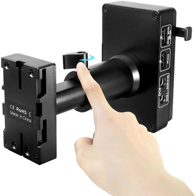 Alvins V-Mount Battery to BP-U Battery Conversion Adapter Plate for Sony PXW-FX9 FX6 FS7 FS5, PMW-300K1 PMW-EX1, Replace of BP-U90/U96/U60/U30 Adjustable Multiple Outputs