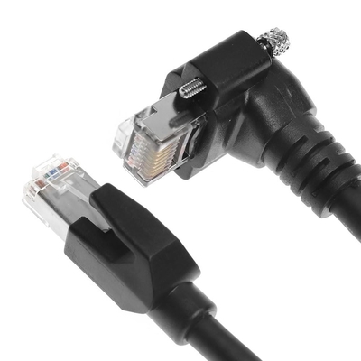 Alvin's CAT6a GigE Vision Cable Shielded Right Angle 5m 16.4ft